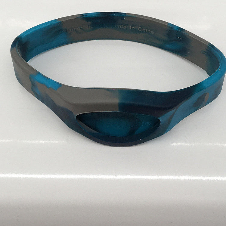 Penny Bandz Bracelet – Blue Camo (Youth)-Groundhog Stuff