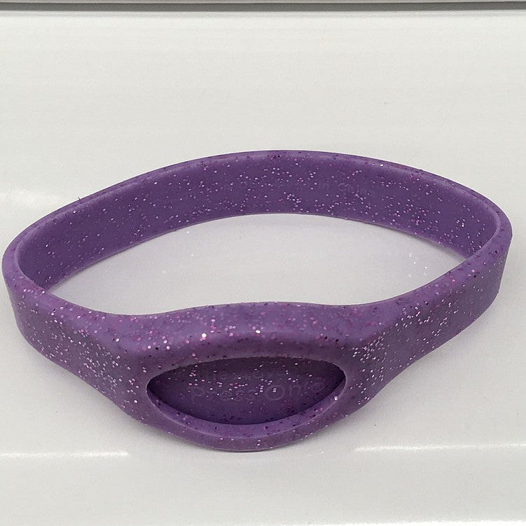 Penny Bandz Bracelet – Purple Glitter (Youth)-Groundhog Stuff