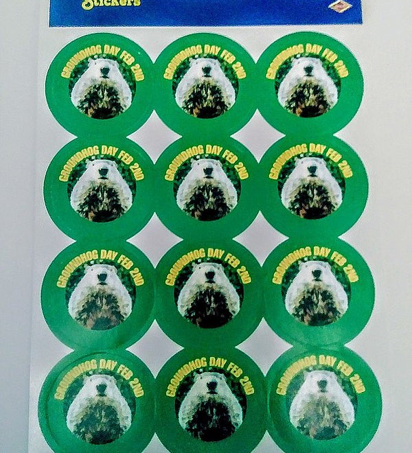 'PHIL' Groundhog Sticker Pack - 24 Real Photo Stickers-Groundhog Stuff